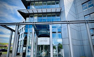 Die Firmenzentrale der Gerry Weber International GmbH an der Haller Neulehenstraße. - Nicole Donath