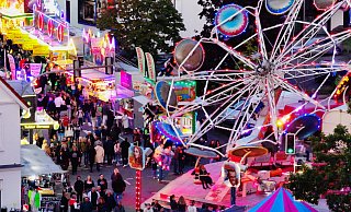 Auf dem Bünder Zwiebelmarkt gab es einen Zwischenfall. - Gerald Dunkel