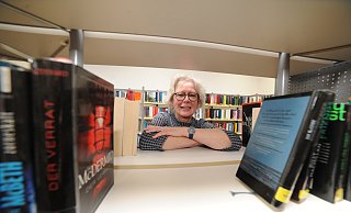 Liselotte Wolter arbeitete 15 Jahre in der Rahdener Stadtbücherei. Die Rahdenerin besuchte auch gern die Buchmessen in Leipzig und Frankfurt, um nach neuer Literatur für die Bücherei Ausschau zu halten. - Joern Spreen-Ledebur