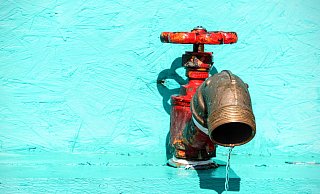 Der Wasserbeschaffungsverband Am Wiehen appelliert an die Verbraucher, ihren Wasserkonsum zu drosseln. - Picture Alliance