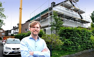 Martin Noack (44) steht für das Thema Nachhaltigkeit ein. - Andreas Frücht