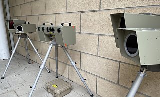 Ebenfalls zum Ende des vergangenen Jahres neu angeschafft worden ist diese Geschwindigkeitsmesstechnik, die sich unter anderem dadurch auszeichnet, dass sie Wlan-gestützt arbeitet und völlig ohne Kabel auskommt. Sie ist deshalb viel flexibler einsetzbar. - Natalie Gottwald