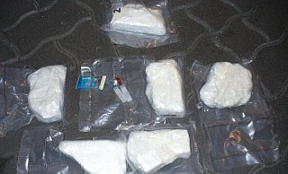 Kokain: Diese Beutel mit der Droge, die auf dem Archivbild zu sehen sind, hatte allerdings der Zoll sichergestellt. - Zoll Bielefeld