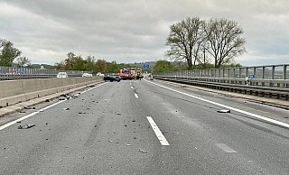 Auf der A30 kam es gegen 7.20 Uhr zu einem Verkehrsunfall mit zwei beteiligten Pkw. - Feuerwehr Löhne