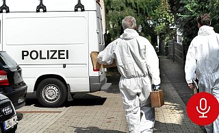 Die Bielefelder Polizei fand den Täter schlafend neben seinem Opfer. Als die Mordkommission am Tatort ihre Arbeit aufnahm, war der Verdächtige also bereits bekannt. - Barbara Franke