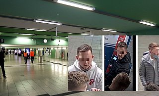 Die Schlägertruppe soll im Tunnel des Hauptbahnhofs zugeschlagen haben. - Wolfgang Rudolf, Polizei