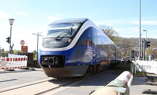 Auf der Strecke der Egge-Bahn gibt es wegen Bauarbeiten Schienenersatzverkehr. - David Schellenberg