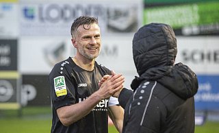 Danke "Flotti": Mit 39 Jahren wird Daniel Flottmann seine aktive Fußballer-Laufbahn beenden. Er wechselt nun ins Trainerteam des SV Werder Bremen. - Joel Beinke,Joel Beinke