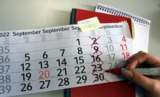 Beim Modell der Vier-Tage-Woche entfällt der fünfte Arbeitstag. - Pauline Maus