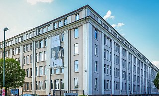 Für den Polizei-Neubau soll ein Teil der historischen Ankerwerk-Fassade erhalten bleiben. - Sarah Jonek Fotografie