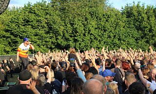Festival-Stimmung bei den "Beatsteaks". - Moritz Jülich