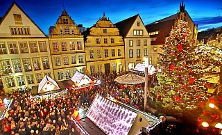 Aktuell läuft in der Altstadt der Weihnachtsmarkt. Begonnen hat jetzt ein neuer Anlauf für die Umgestaltung des historischen Zentrums Bielefelds. - Sarah Jonek