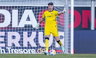 SCP-Torhüter Pelle Boevink bestritt am Sonntag gegen Hannover sein erstes Spiel in der 2. Fußball-Bundesliga. - picture alliance/dpa