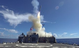 Die Stationierung neuer US-Langstreckenraketen in Deutschland wird diskutiert. Zu solchen zählen etwa Marschflugkörper vom Typ Tomahawk. - picture alliance / abaca