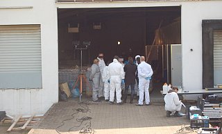 Eine unscheinbare Lagerhalle in Börninghausen entpuppte sich 2019 als Drogenlabor. - (Archivbild): Sandra Spieker