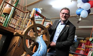 Axel Remmert-Bobe hat jüngst das Steuer der Steinheimer Karnevalsgesellschaft übernommen. - Madita Schellenberg