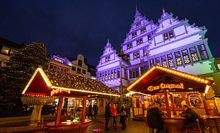 Für den Besuch des Weihnachtsmarktes gelten strenge Regeln. - Niklas Tüns