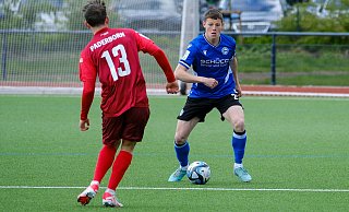 Justin Lukas (r.) und die A-Junioren des DSC Arminia unterlagen im Derby dem SC Paderborn. - Andreas Zobe Justin Lukas (r.) und die A-Junioren des DSC Arminia unterlagen im Derby dem SC Paderborn. - Andreas Zobe