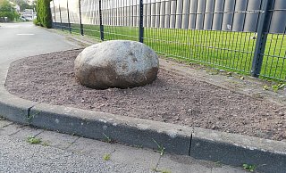 Plötzlich kahl: Die Pflanzen in den Ausbuchtungen wurden von Stadt-Mitarbeitern komplett entfernt. - Hans Günther Berg