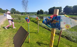 Hier geht's zur LGS - immer am Wasser lang. - Simone Flörke