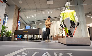 Vorbesichtigung einen Tag vor der offiziellen Neu-Eröffnung von Sportscheck. - Oliver Krato