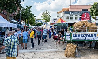 Das Glasstadtfest will wieder viele Interessierte in die Innenstadt locken. - Daniel Winkler