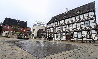Die Zukunft des Nieheimer Jugentreffs "Timeout" im Obergeschoss des Richterhauses, das auch über eine einladende Dachterrasse verfügt, ist ungewiss. - David Schellenberg