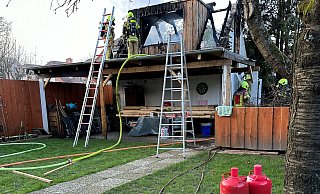 Die Feuerwehr hatte das Feuer schnell unter Kontrolle. - Feuerwehr Paderborn
