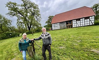 Birgit und Klaus Lurse betreiben das Kulturgut Winkhausen als Privatinitiative. - Jens Reddeker