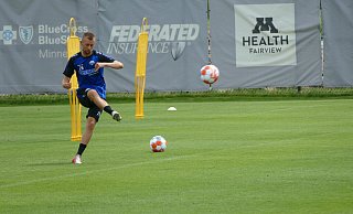 Sebastian Klaas ist einer von zehn Neuen beim SC Paderborn. In den USA feilt der 23-Jährige auch an seinem Torabschluss. - Benedikt Riemer