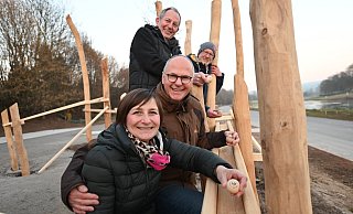 Der Vorstand des Fördervereins mit Anja Beineke (v. l.), Thomas Schöning, Arnd Matthias und Holger Sielemann. - Thomas Kube