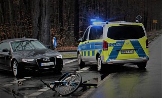 Schwere Unfälle mit Beteiligung von Radfahrern, hier an der Kreuzung Rochusweg und Dubelohstraße in Paderborn, hat die Polizei besonders im Blick. - Polizei Paderborn