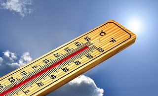 Eine Woche lang sollen die Zahlen am Thermometer etwas höher rutschen als bislang. - Pixabay