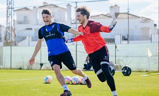 Trainingslager des SC Paderborn in Spanien. 4. Tag. - Besim Mazhiqi