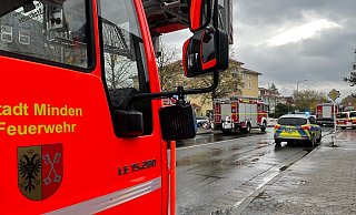 Mehrere Kräfte waren vor Ort, der Hausmeister starb einen Tag später. - Lea Oetjen (Archiv)