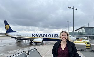 Annika Ledeboer kommt zum Ryanair-Start nach Paderborn. - Jens Reddeker