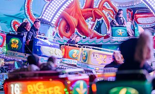 Riesenkrake: Das "Big Monster" war schon häufiger auf dem Blama vertreten und ist geeignet für die ganze Familie. - BESIM MAZHIQI