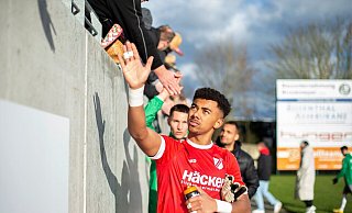 Genießt das Vertrauen des Trainerteams: Der junge SVR-Torhüter Leon-Oumar Wechsel könnte in Düsseldorf erneut zum Einsatz kommen. - Joel Beinke