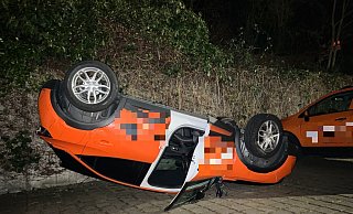 Ungewöhnlicher Unfall in Bielefeld. - Paul Brinkmann