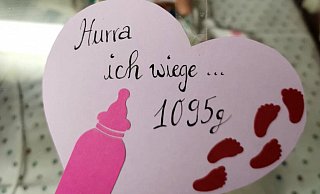 Die Mitarbeiterinnen und Mitarbeiter der Frühchen-Station lassen sich viel einfallen, um den Eltern Kraft zu geben. - Frank-Michael Kiel-Steinkamp