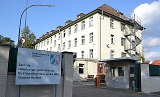Die Zentrale Flüchtlingsunterbringung steht in Herford. Die dort lebenden Menschen, werden der Stadt Herford auf die Quote angerechnet. - SUSANNE BLERSCH