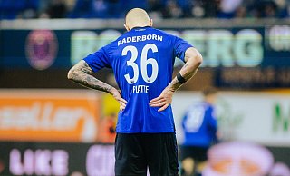 SCP-Angreifer Felix Platte musste am Freitag gegen Aue über die volle Distanz spielen, obwohl er nach einer Erkrankung und einer Bänderverletzung noch Fitness-Defizite hat. - Besim Mazhiqi