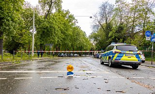 In Bonn sorgte das Sturmtief für zahlreiche Einsätze der Polizei, Feuerwehr und Stadtwerke. - IMAGO/Bonn.digital