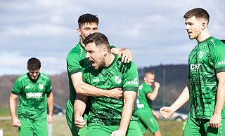 Auf dem Foto: Marjio PavlovicSV Rödinghausen II - TuS Sinsen am 02.04.23; Haecker-Wiehenstadion (Rödinghausen), Deutschland - Joel Beinke