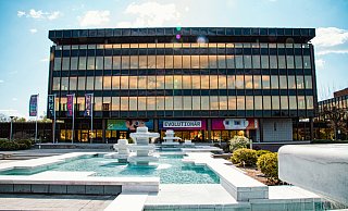 Das Heinz-Nixdorf-Museumsforum befindet sich an der Paderborner Fürstenallee. - Sergei Magel/HNF