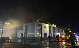 Die Feuerwehr war in Bad Oeynhausen im Großeinsatz. - Nicole Sielermann