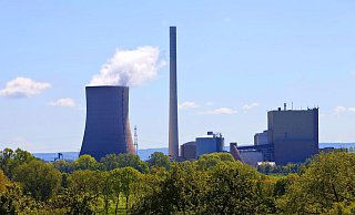 Das Kraftwerk Heyden in Petershagen im Kreis Minden-Lübbecke. - picture alliance / blickwinkel/S. Ziese