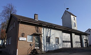 Nicht mehr zeitgemäß: Das Feuerwehrgerätehaus Gohfeld am Libellenweg. - Ulf Hanke