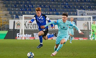 Aufgrund der vielen Ausfälle wird Arminia Bielefeld den Kader gegen Dynamo Dresden mit U-19-Spielern wie Henrik Koch (l.) auffüllen. - Andreas Zobe