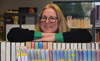 Stadtbücherei Spenge, Bücherei-Leiterin Dagmar List - Mareike Patock